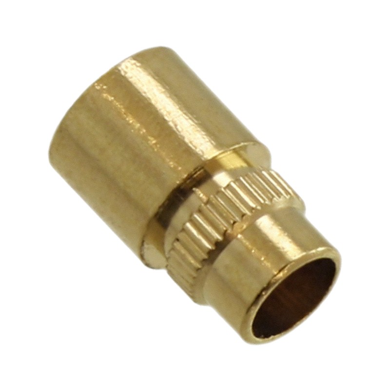 1 pcs : 3808-0-15-15-02-14-10-0 - CONN PIN RCPT .040-.050 KNURL