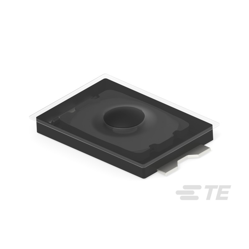 10 pcs - Black Cap Tactile Switch, SPST 20mA 0.85mm Surface Mount