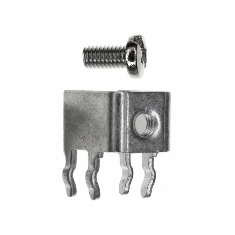 1 pcs : 7689 - TERM SCREW M3 4 PIN PCB RA