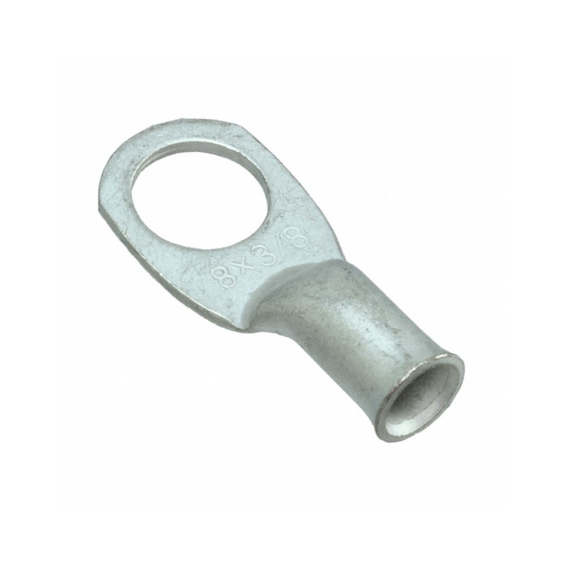 1 pcs : BU-L8-375TIN - LUG 8 AWG 3/8' STUD TIN