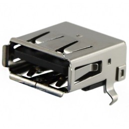 1 pcs : USB-A1HSB6 - CONN RCPT TYPEA 4POS R/A