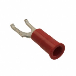1 pcs : 8247 - CONN SPADE TERM 18-22AWG 10 RED