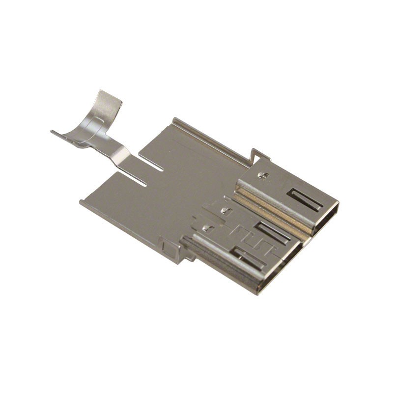 1 pcs : ZX360-B-SLDA - CONN SHD PLATE FOR MIC USB B PLG