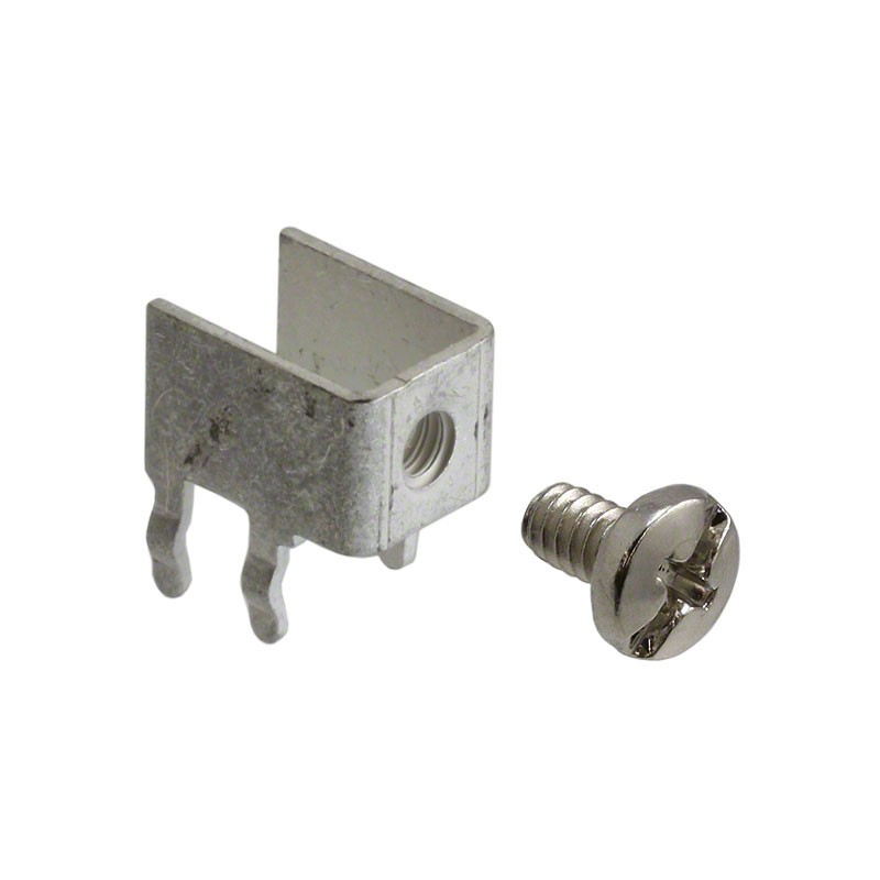 1 pcs : 7690 - TERM SCREW 6-32 4 PIN PCB RA