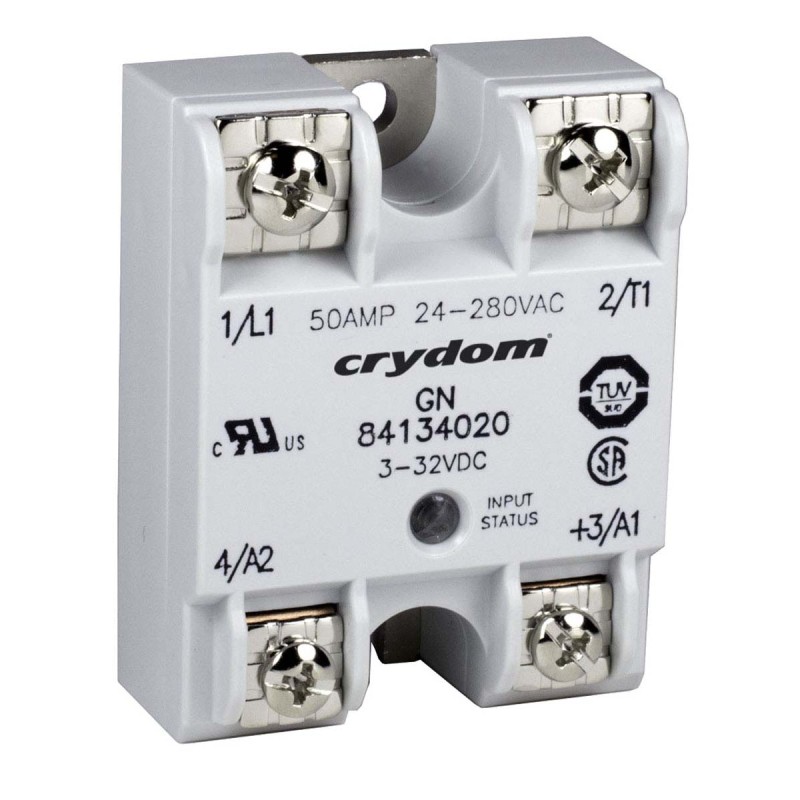 1 pcs - Sensata / Crydom GN Series Solid State Relay, 125 A rms Load, Panel Mount, 660 V ac Load, 32 V dc Control