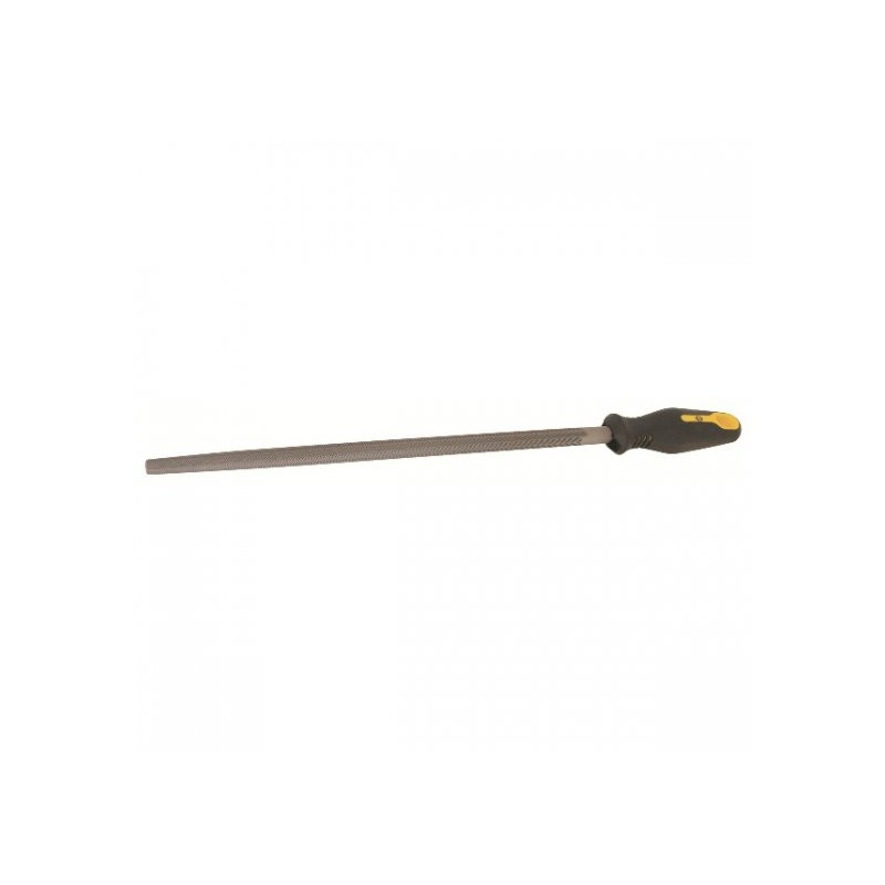 1 pcs - CK 150mm, Second Cut, Round Engineers File With Soft-Grip Handle