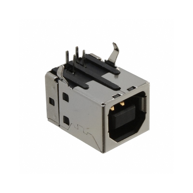 1 pcs : USB-B1HSB6 - CONN RCPT TYPEB 4POS R/A