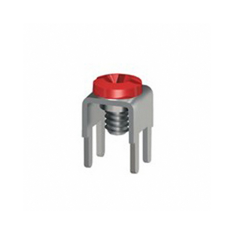 1 pcs : 7701-2 - TERM SCREW 6-32 4 PIN PCB