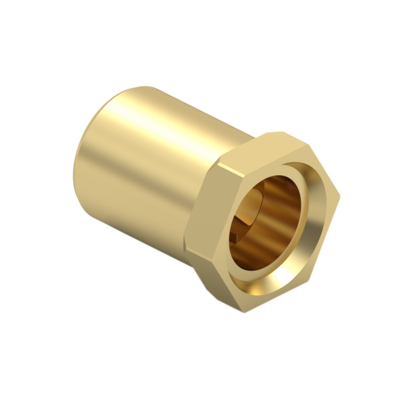 1 pcs : 0648-0-15-15-23-27-10-0 - ZERO PROFILE RECEPTACLE FOR LEAD