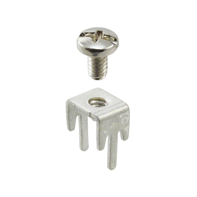 1 pcs : 7778 - TERM SCREW 6-32 2 PIN PCB