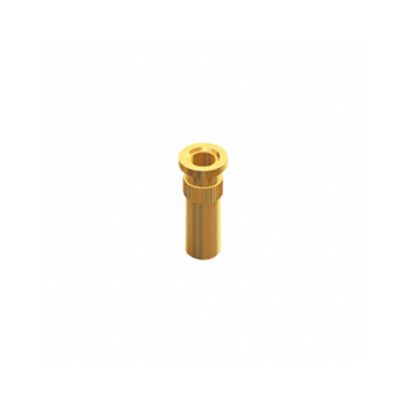 1 pcs : 1416 - CONN PIN RCPT .022-.034 KNURL