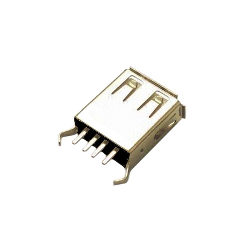 1 pcs : USB-A1VSW60 - CONN RCPT TYPEA 4POS VERT