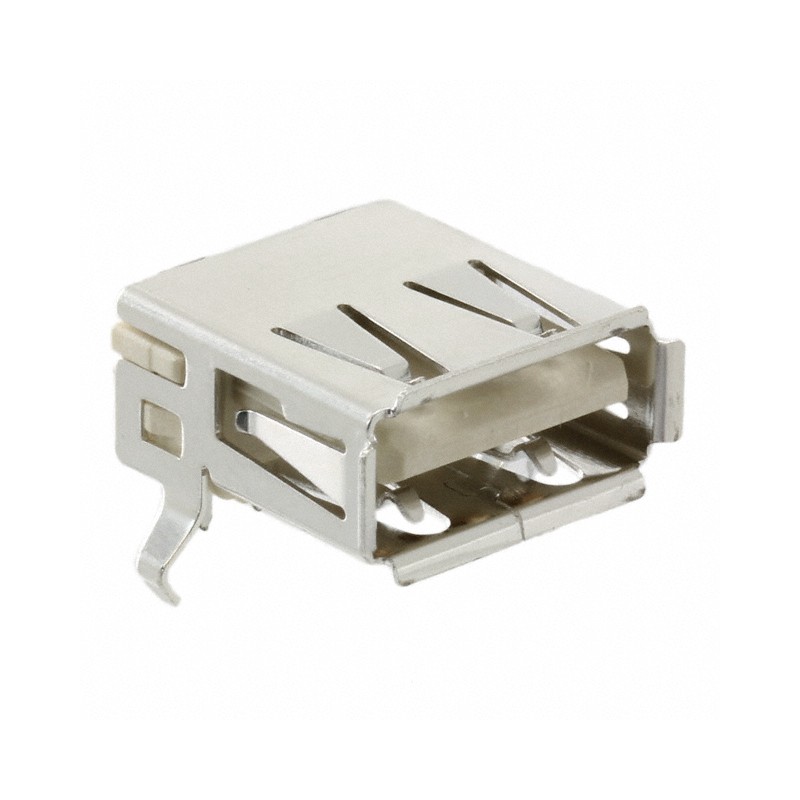 1 pcs : 292303-5 - CONN RCPT USB2.0 TYPEA 4POS R/A