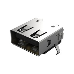 1 pcs : USB1130-15-A - USB A 2.0 SKT RA HIGH LIFE 15U'