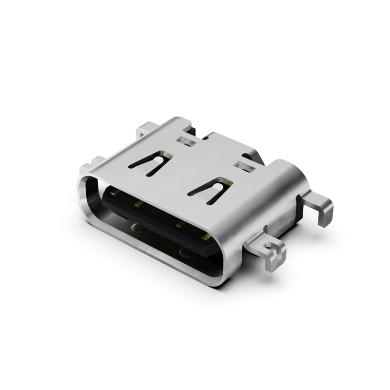 1 pcs : USB4510-03-1-A - USB C REC 16P 3U' MID MNT 1.6MM