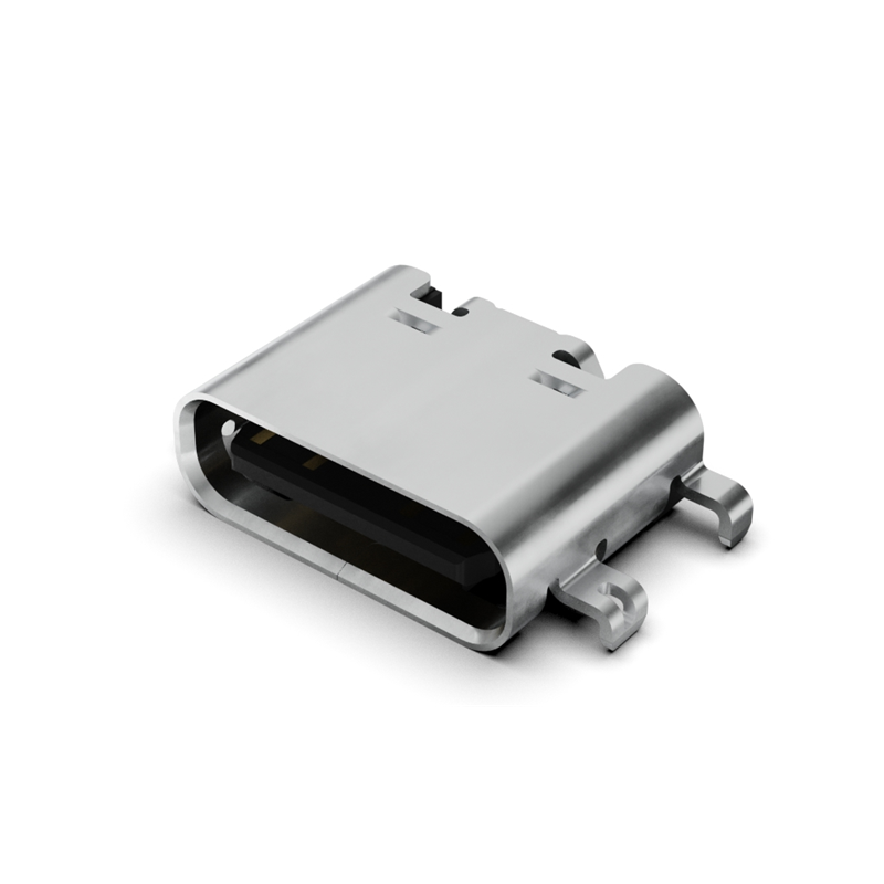 1 pcs : USB4500-03-0-A - USB C REC 16P, 3U' MID MNT 0.8MM