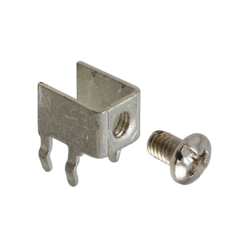 1 pcs : 7794 - TERM SCREW M4 4 PIN PCB RA