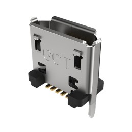 1 pcs : USB3140-30-0070-1-C - MICRO B SKT, VERTICAL, SMT, 30',