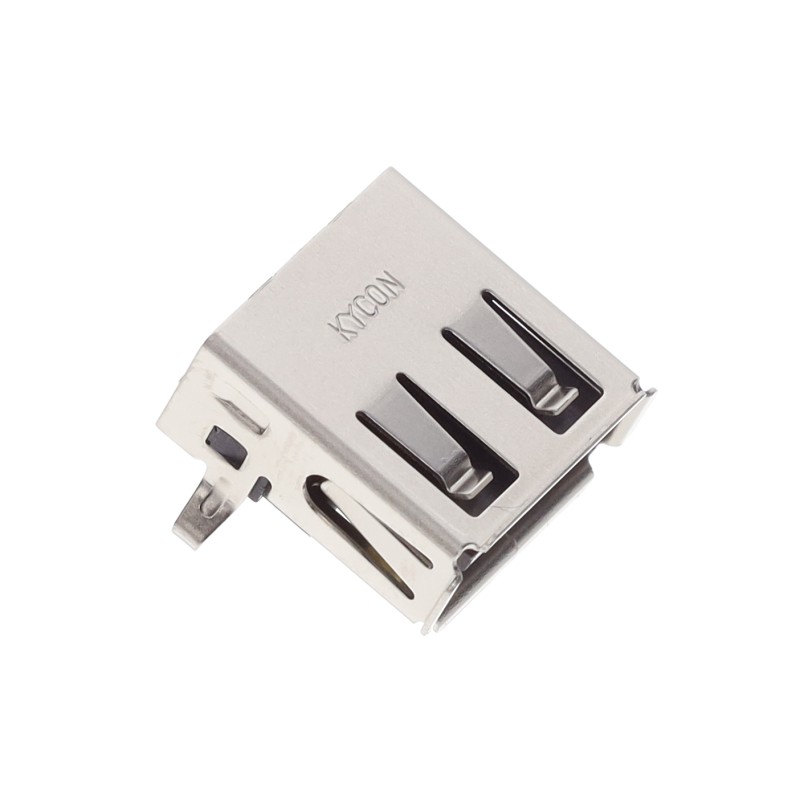 1 pcs : KUSBX-SMTAS1NBTR - SMT USB A-TYPE RECEPTACLE BLACK