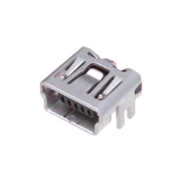 1 pcs : UX60SC-MB-5S8(80) - CONN RCPT USB2.0 MINI B SMD R/A