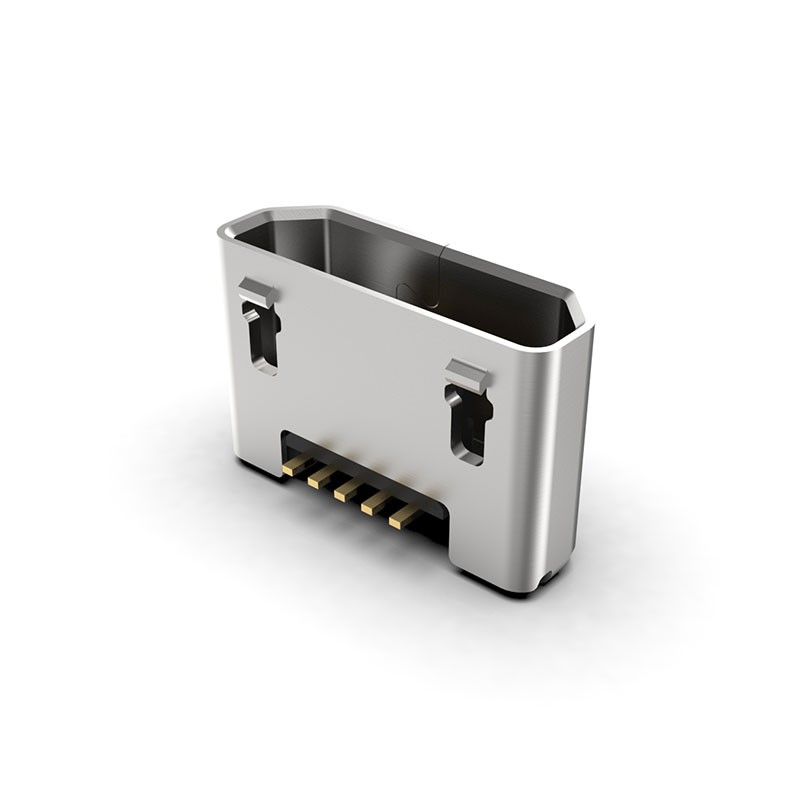 1 pcs : USB3190-GF-C - MICRO B SKT VERT MID MOUNT H3.9