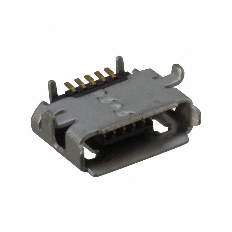 1 pcs : 0475890001 - CONN RCPT MICRO USB AB 5P SMD RA