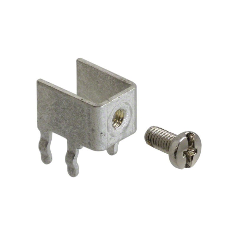 1 pcs : 7695 - TERM SCREW M3 4 PIN PCB RA