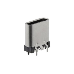 1 pcs : LUB-C110D-007-J-19 - USB 3.2 GEN2 TYPE C 24P VERT SMT