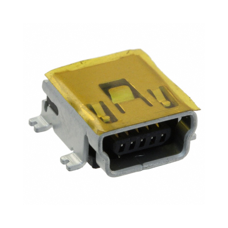 1 pcs : USB-M26FTR - CONN RCPT MINI USB B 5POS SMD RA