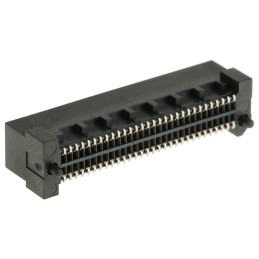 1 pcs - Samtec HSEC8-DV Series Female Edge Connector, Surface Mount, 60-Contacts, 0.8mm Pitch, 2-Row, SMT Termination