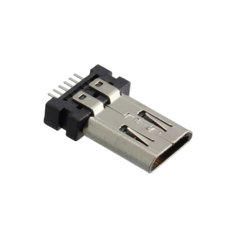 1 pcs : 2129033-1 - CONN PLG MICRO USB B HYBRID VERT