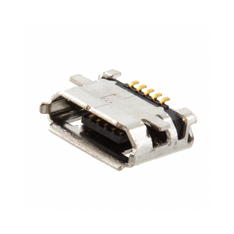1 pcs : UB-MC5BR3-SD204-4S-1-TB NMP - CONN RCP MICRO USB B 5POS SMD RA
