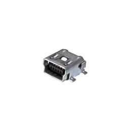 1 pcs : 1-1734035-1 - CONN RCPT USB2.0 MINI B SMD R/A