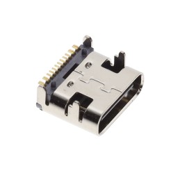 1 pcs : USB-CA16HTBTR - USB C TYPE 16P FEMALE WITH PEG 1