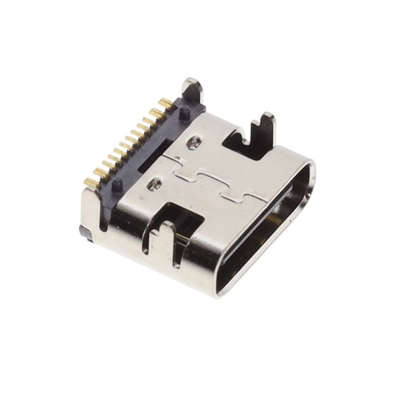 1 pcs : USB-CA16HTBTR - USB C TYPE 16P FEMALE WITH PEG 1