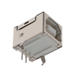 1 pcs : KUSBX-BS1N-W30 - CONN RCPT USB2.0 TYPEB 4POS R/A