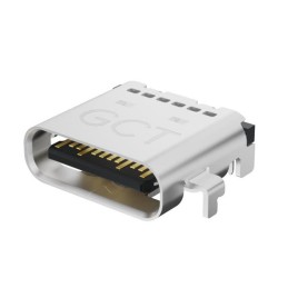 1 pcs : USB4525-03-A - USB 3.2TYPE C RECEPT 24W SMT HOR