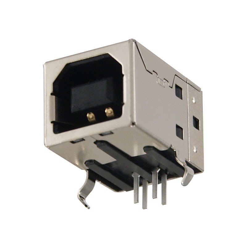 1 pcs : KUSBEX-BSFS1N-B - CONN RCPT USB2.0 TYPEB 4POS R/A