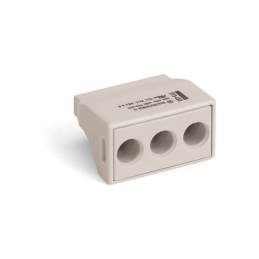1 pcs : 773-493 - PUSH WIRE CONNECTOR 3-CONDUCTOR