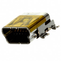 1 pcs : 0675031020 - CONN RCPT USB2.0 MINI B SMD R/A