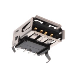 1 pcs : KUSBX-SMT-AS1N-B30 - SMT USB A-TYPE RECEPTACLE BKL 30