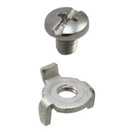 1 pcs : 1202 - TERM SCREW 10-32 2 PIN PCB