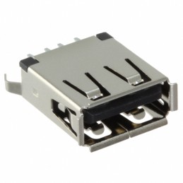 1 pcs : USB-A-S-F-B-VT - CONN RCPT USB2.0 TYPEA 4POS VERT