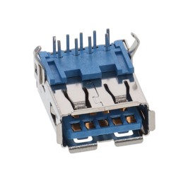 1 pcs : SS-52000-001 - CONN RCPT USB3.0 TYPEA 9POS R/A