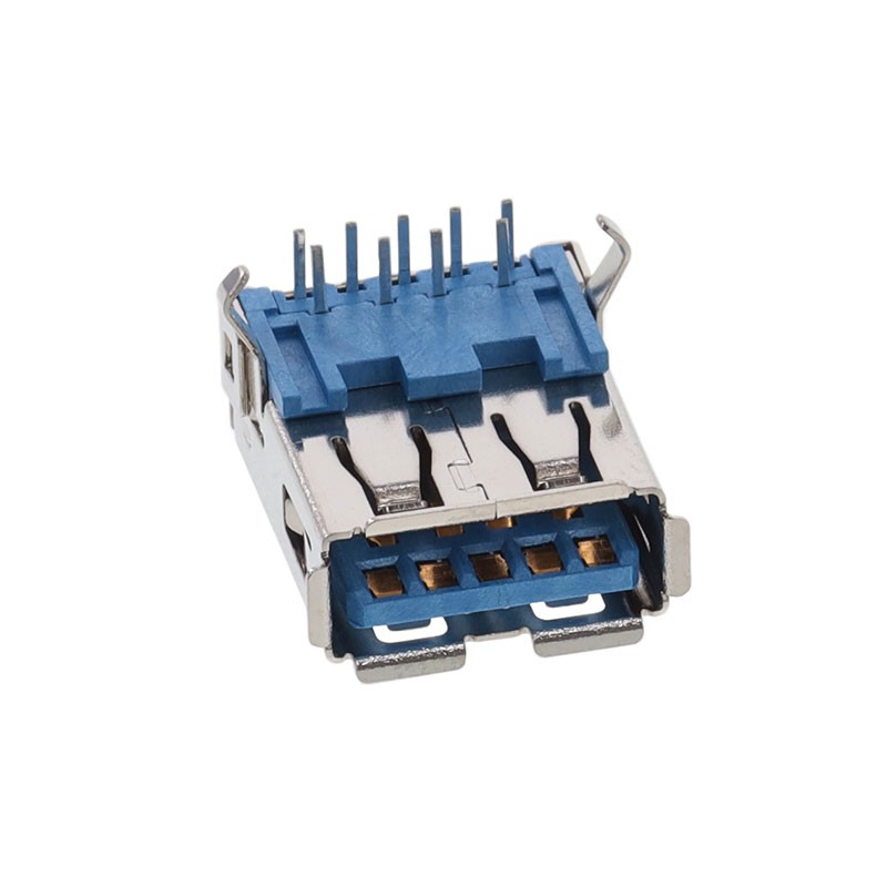 1 pcs : SS-52000-001 - CONN RCPT USB3.0 TYPEA 9POS R/A