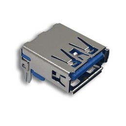 1 pcs : RAHUA30E - USB TYPE-A 3.0 CONNECTOR, RIGHT