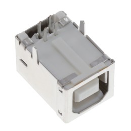 1 pcs : 0670689011 - CONN RCPT USB2.0 TYPEB 4POS R/A