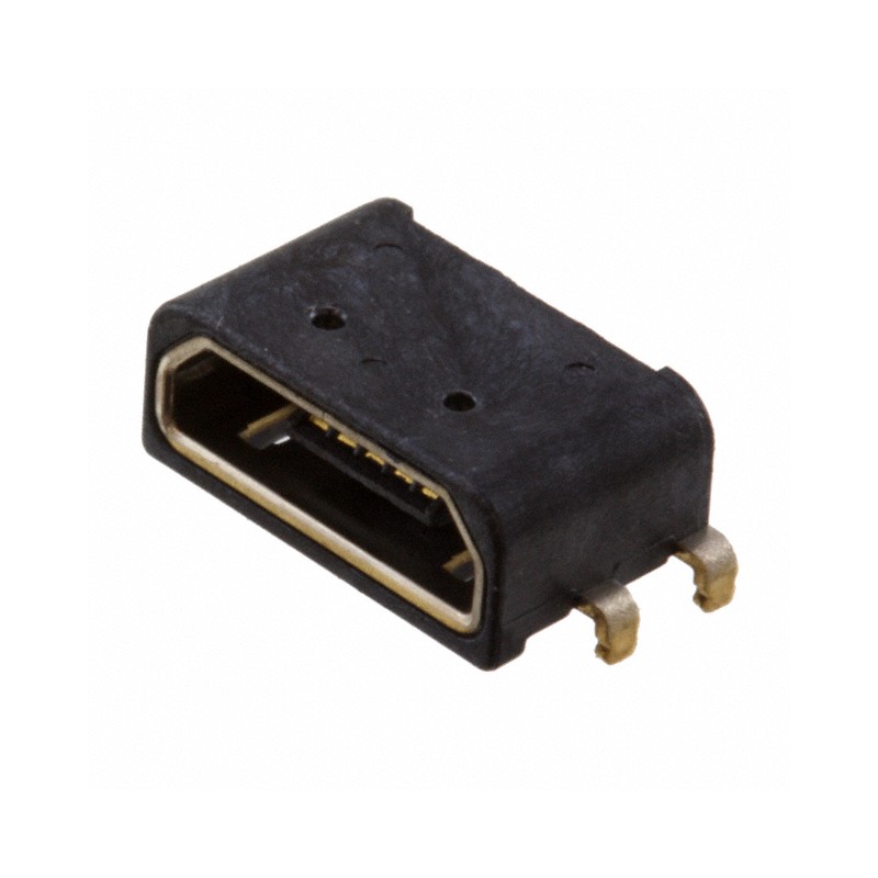 1 pcs : ZX62WRD-B-5PC - CONN RCPT USB2.0 MICRO B SMD R/A