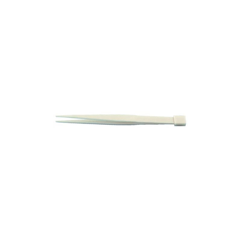 1 pcs - ideal-tek 125 mm, Ceramic, Serrated, Tweezers