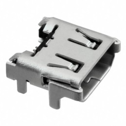 1 pcs : DC3RX19JA3R1700 - CONN RCP MICRO HDMI 19POS SMD RA